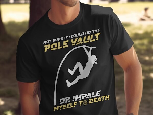 Lustiges Pole Vault Zitat T-Shirt, Lustiger Sport Spruch, Sarkastisches Fitness Shirt, Humorvoller Trainingsspruch, Sportliche Kleidung - Image 5
