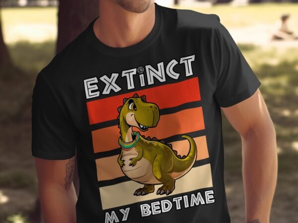 Ausgestorbene Schlafenszeit T-Shirt Dino-Shirt Werdende Eltern Cartoon Dino Familienzuwachs Mode Baby Bauch Ansatz Shirt Babyshowerparty - Image 5