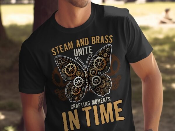 Vintage Futuristisches Steampunk T-Shirt, Retro Fantasiewelt Kostüm, Retro Dampfantrieb Shirt, Industriell Viktorianisches Top, Zahnrad Tee - Image 5