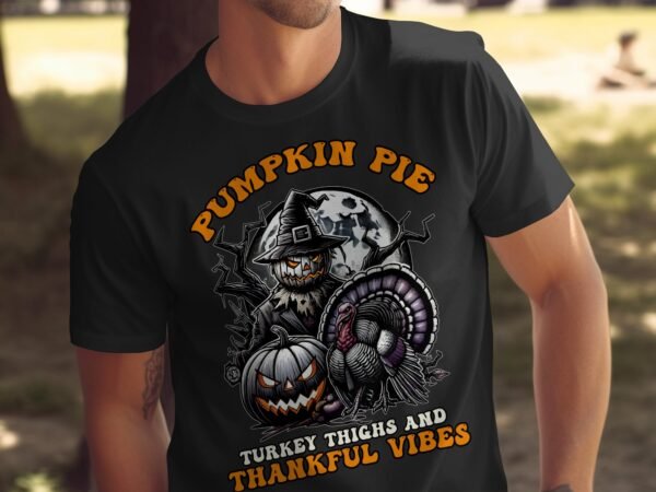 Herbstliches Erntedankfest T-Shirt, Traditionell Amerika Kanada Top, Lustiges Dino T-Rex Truthahn Shirt, Festliches Geflügel Kürbis Tee - Image 5