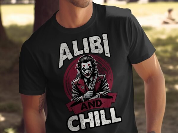 Kriminalfall True Crime T-Shirt, Mystische Horror Geschichten für Krimi Fans Tee, Rätsel Verdächtiger Detektiv Top, Joker Ermittlungen Shirt - Image 5