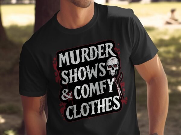Liebhaber Kriminalfälle True Crime T-Shirt, Horror Geschichten für Krimi Fans Tee, Rätsel Abenteuer Verbrecher Top, Ermittlungen Shirt - Image 5