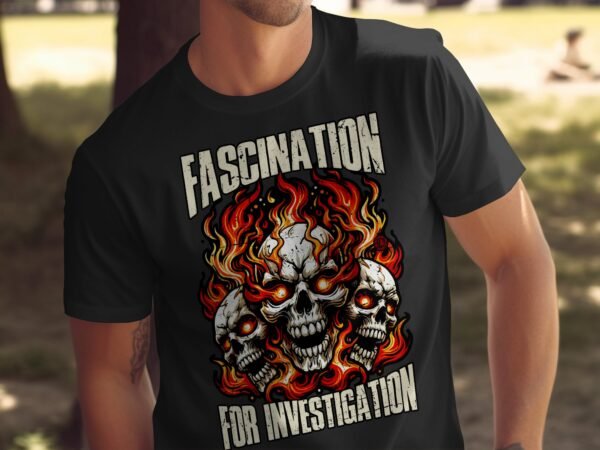 Kriminalfälle True Crime T-Shirt, Faszinierte Aufklärung Geschichten für Krimi Fans Tee, Rätsel Schädel Verbrecher Top, Ermittlungen Shirt - Image 5