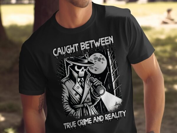 Kriminalfälle True Crime T-Shirt, Mystische Horror Geschichten für Krimi Fans Tee, Rätsel Geheimnisvoll Verbrecher Top, Ermittlungen Shirt - Image 5
