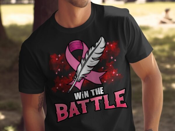 Kampf Stärke Hoffnung Brustkrebs Bewusstsein T-Shirt, Vorsorgeuntersuchung Gesundheit Tee, Hilfe Symbol der Solidarität Pinke Schleife Top - Image 5