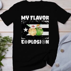 Tropisches Coquito Weihnachten T-Shirt, Traditionelles Kokosnuss Urlaubsgetränk Shirt, Festliches Puerto Rico Karibik Tee, Kokos Reisetop