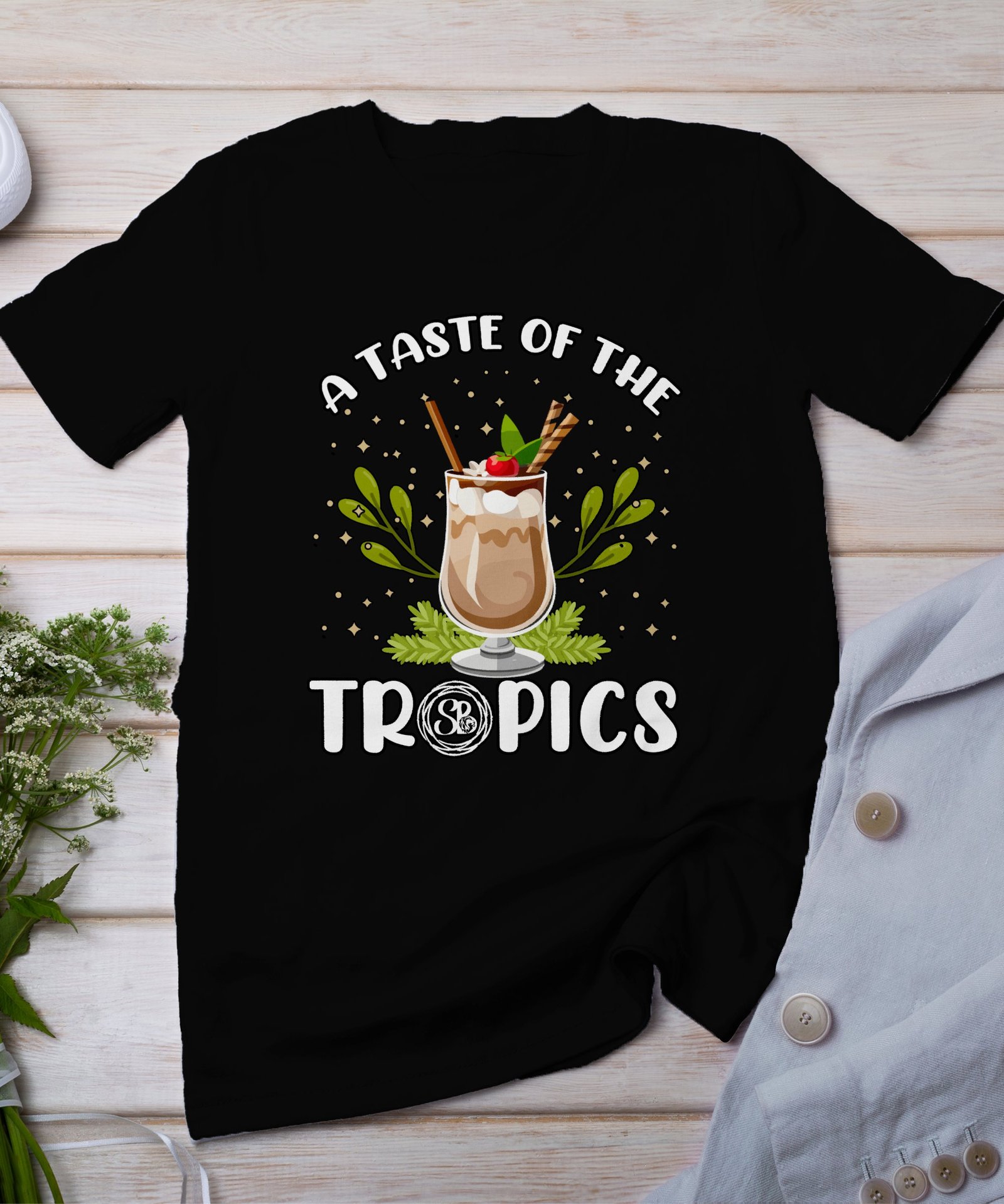 Tropisches Coquito Weihnachten T-Shirt, Traditionelles Kokosnuss Urlaubsgetränk Shirt, Festliches Puerto Rico Karibik Tee, Kokos Reisetop