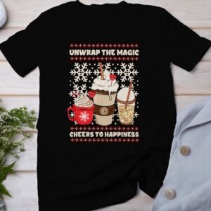 Tropisches Coquito Weihnachten T-Shirt, Traditionelles Kokosnuss Urlaubsgetränk Shirt, Festliches Puerto Rico Karibik Tee, Kokos Reisetop