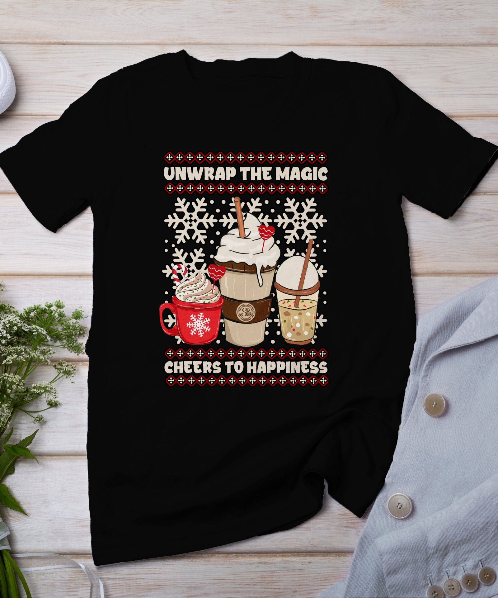 Tropisches Coquito Weihnachten T-Shirt, Traditionelles Kokosnuss Urlaubsgetränk Shirt, Festliches Puerto Rico Karibik Tee, Kokos Reisetop