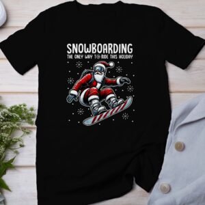 Snowboard Weihachten Schnee