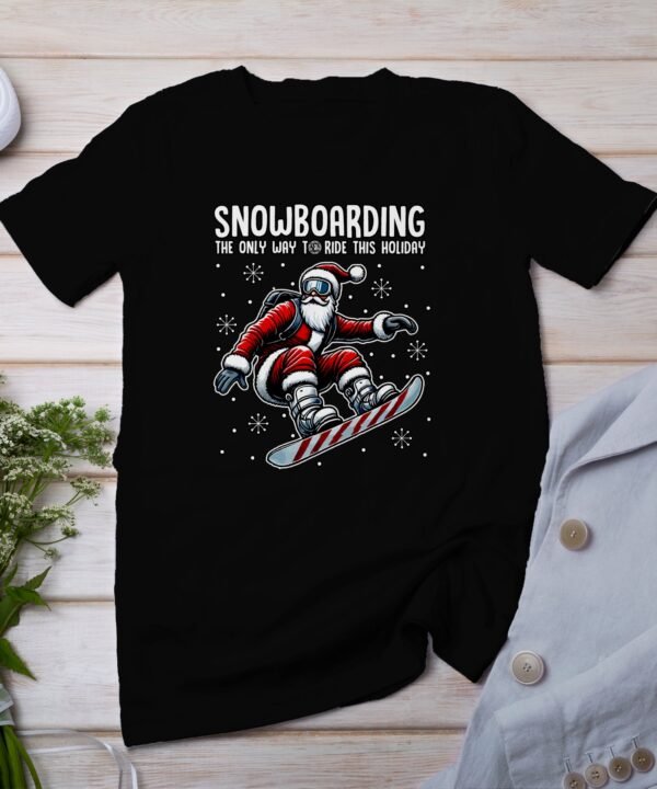 Snowboard Weihachten Schnee