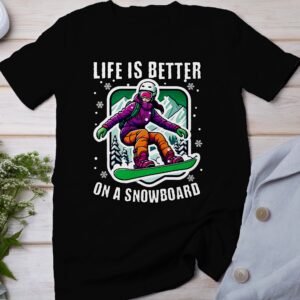 Snowboard Weihachten Schnee