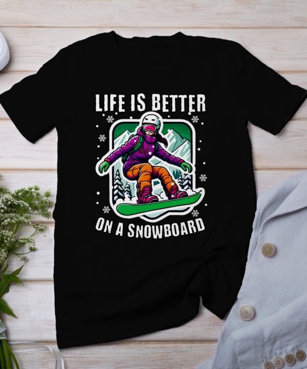 Snowboard Weihachten Schnee