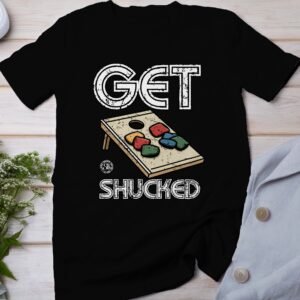 Cornhole Gartenspiel T-Shirt, Camping Freizeitspiel Shirt, Familien Sieger Outfit, Wurfsack Holzbrettspiel Tee, Sommer Outdoor-Spiel Champ