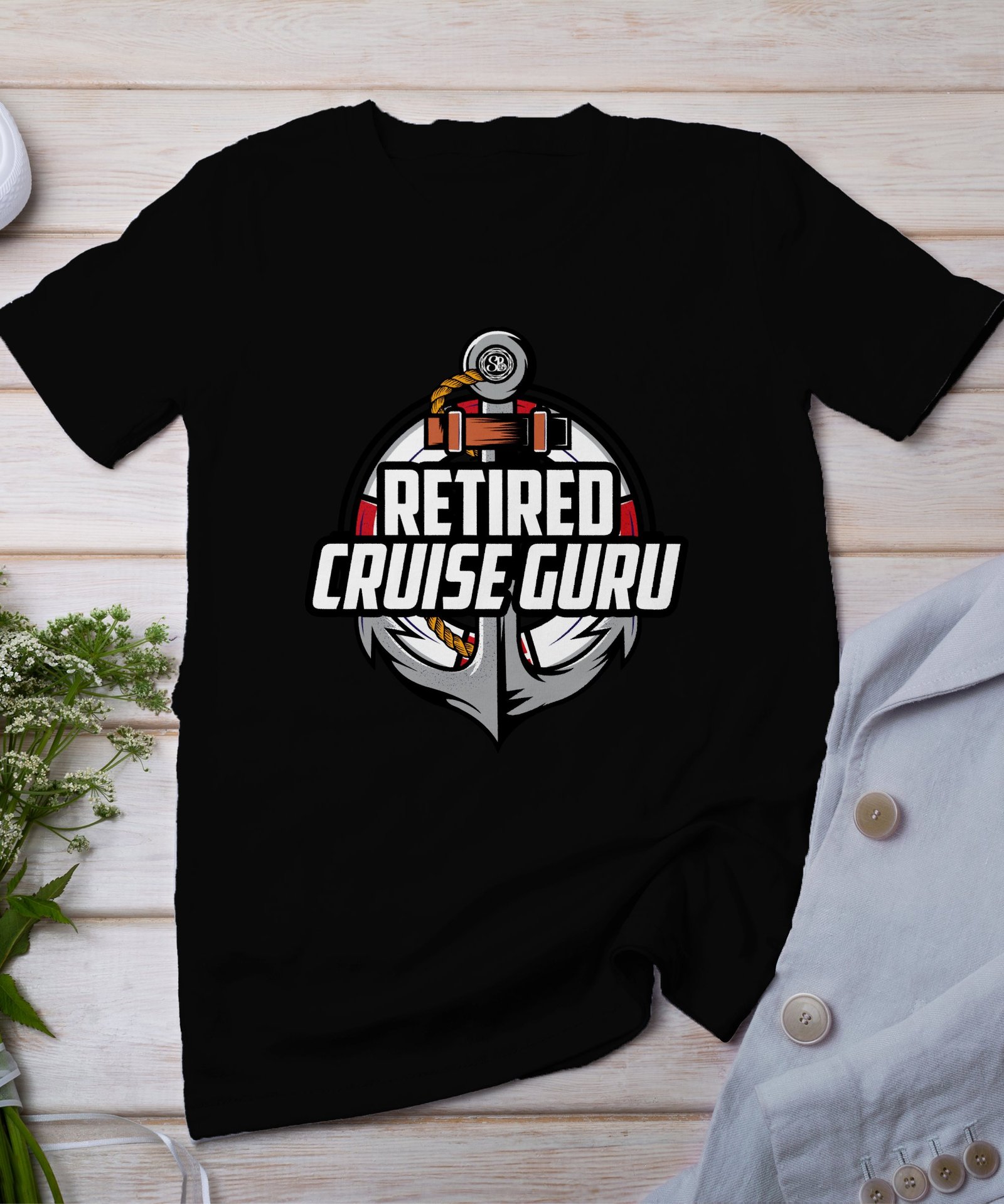 Kreuzfahrt Direktor T-Shirt, Seefahrt Urlaubsplanung Top, Maritimes Reiseorganisator Kapitän Shirt, Ozean Navigator Segel Schifffahrt Tee