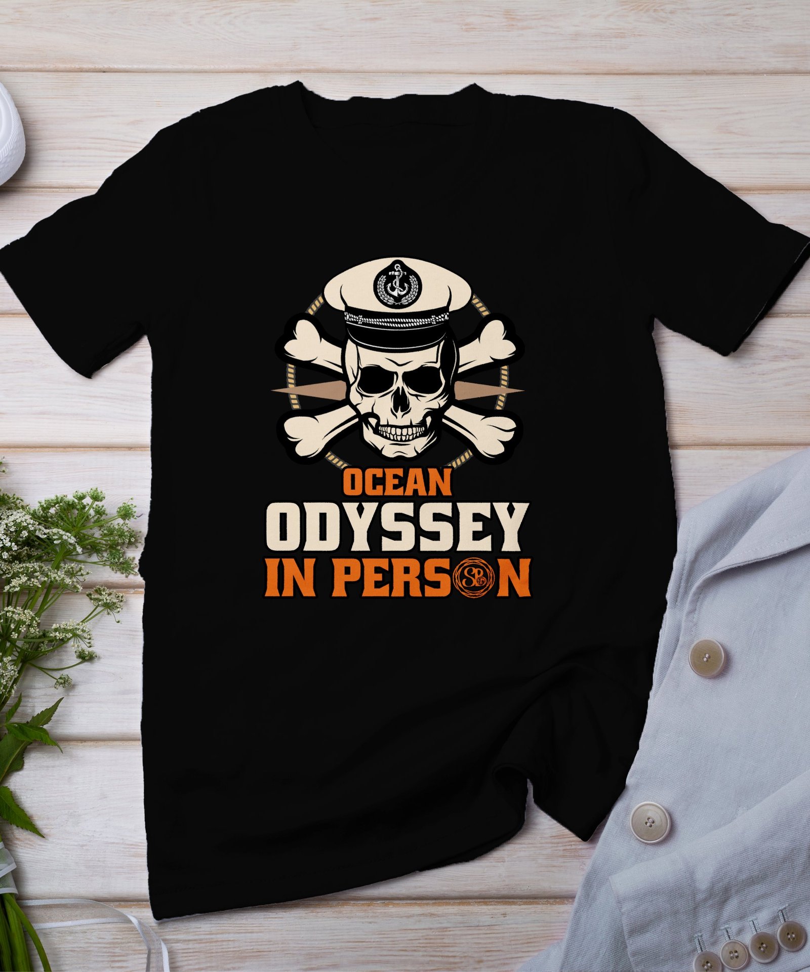 Kreuzfahrt Direktor T-Shirt, Seefahrt Urlaubsplanung Top, Maritimes Reiseorganisator Kapitän Shirt, Ozean Navigator Segel Schifffahrt Tee