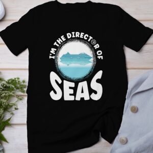 Kreuzfahrt Direktor T-Shirt, Seefahrt Urlaubsplanung Top, Maritimes Reiseorganisator Kapitän Shirt, Ozean Navigator Segel Schifffahrt Tee