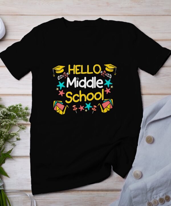 Schulabschluss T-Shirt Weiterführende Schule nach Sommerferien Shirt Lehrer Geschenk Grundschule Schulkind T-Shirts Klassenfahrt Schulbedarf