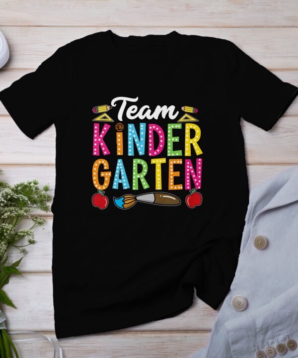 Team Kindergarten T-Shirts, Bunte Schul T-Shirts, Kindergarten Lehrer T-Shirts, Zurück zur Schule Kleidung, Schulteam Shirts