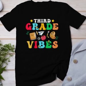 Dritte Klasse T-Shirt Schulanfang nach Sommerferien Shirt Lehrer Geschenk Grundschule Schulkind T-Shirts Klassenfahrt Schulbedarf
