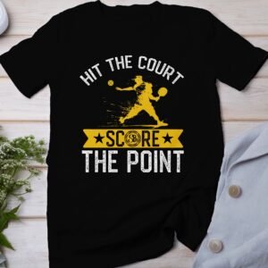 Pickleball Spieler T-Shirt, Geschenk für Sportliebhaber, Originelles Pickleballschläger Motiv Fan Tee, Lustiges Outdoor-Aktivität Team Shirt