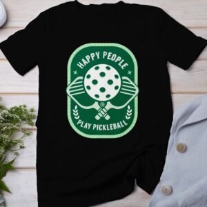Pickleball Spieler T-Shirt, Geschenk für Sportliebhaber, Fröhliches Pickleballschläger Motiv Fan Tee, Lustiges Outdoor-Aktivität Team Shirt