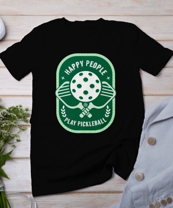 Pickleball Spieler T-Shirt, Geschenk für Sportliebhaber, Fröhliches Pickleballschläger Motiv Fan Tee, Lustiges Outdoor-Aktivität Team Shirt