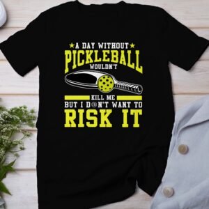 Lustiges Pickleball T-Shirt, Pickleball Spieler Geschenk, Pickleballschläger Motiv Zuschauer Tee, Lustiges Outdoor-Aktivität Team Shirt
