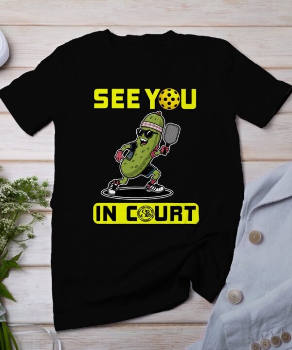 Pickleball Spieler T-Shirt, Geschenk für Sportliebhaber, Pickleballschläger Motiv Fan Tee, Lustiger Spruch Outdoor-Aktivität Team Shirt
