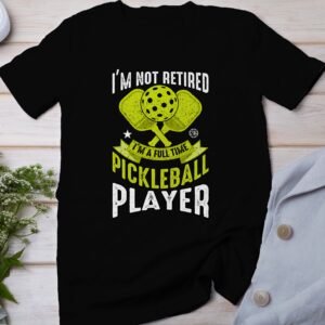 Pickleball Spieler T-Shirt, Geschenk für Sportliebhaber, Originelles Pickleballschläger Motiv Fan Tee, Lustiges Outdoor-Aktivität Team Shirt
