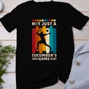 Vintage Pickleball Spieler T-Shirt, Geschenk für Sportliebhaber, Retro Fan Pickleballaufschlag Motiv Tee, Lustiges Outdoor Teamsport Shirt