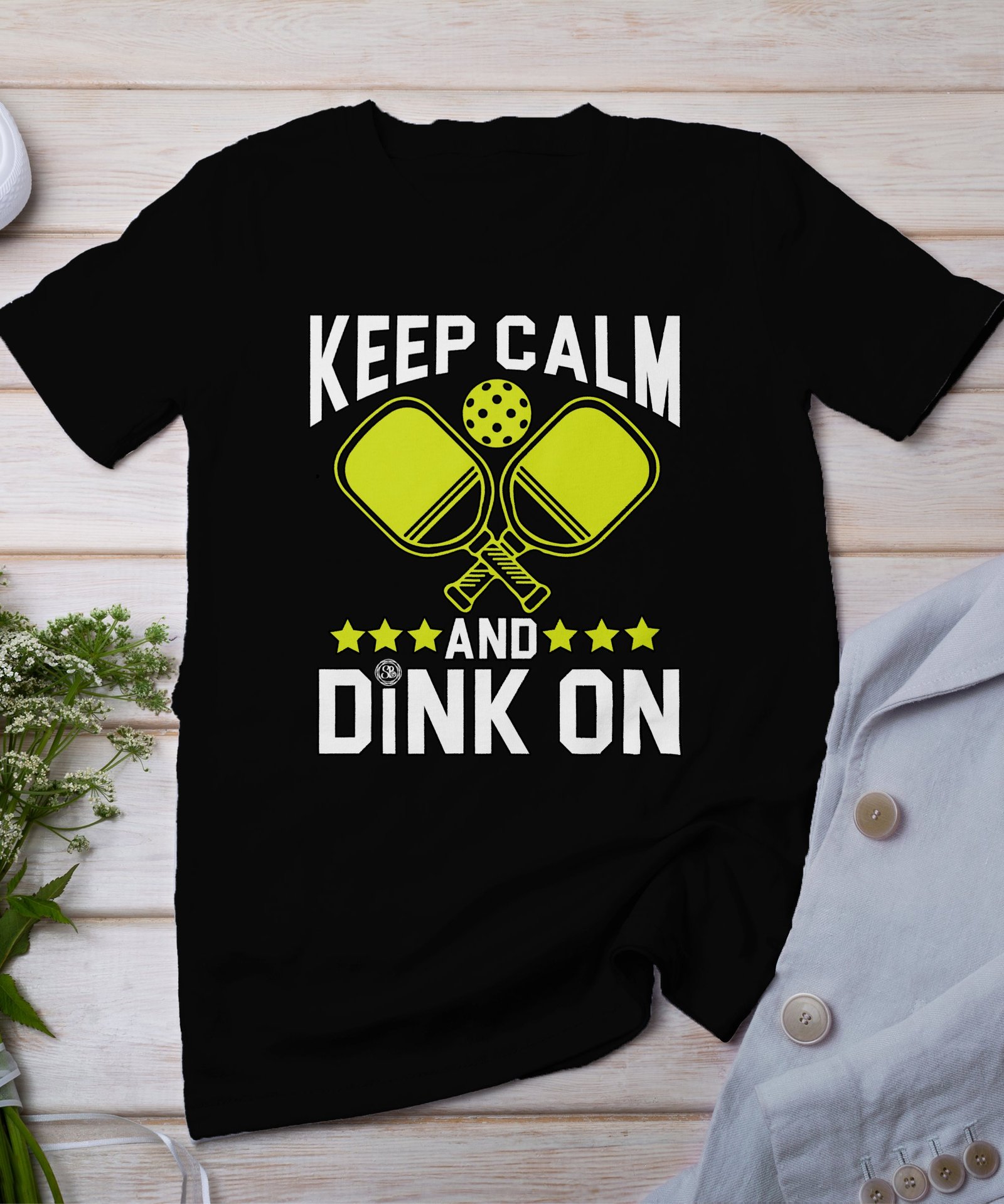 Pickleball Ping Pong T-Shirt, Geschenk für Sportliebhaber, Pickleballschläger Motiv Fan Tee, Lustiges Outdoor-Aktivität Team Shirt