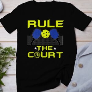 Pickleball Spieler T-Shirt, Geschenk für Sportliebhaber, Originelles Spielfeld Motiv Fan Tee, Lustiges Outdoor-Aktivität Team Shirt