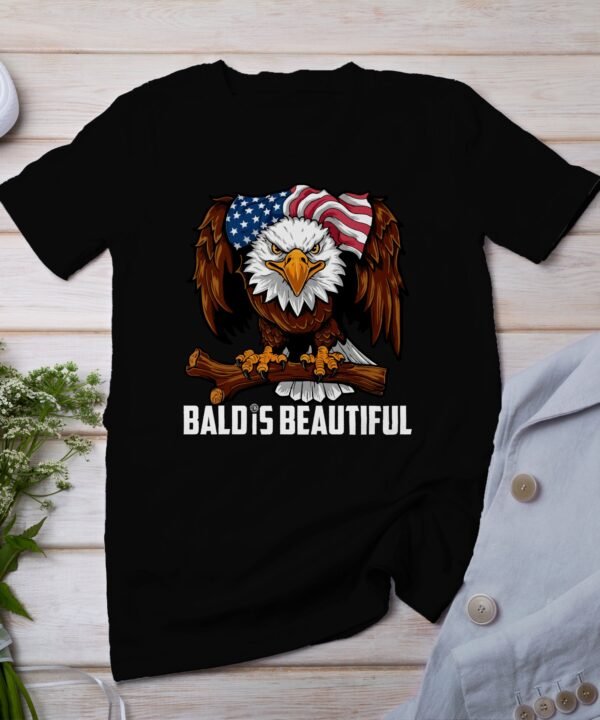 Unabhängigkeitstag Shirt Wappentier Adler USA 4 Juli Outfit Veteran Patrioten Look Freiheit Style Amerika Flaggen Design Weißkopfseeadler