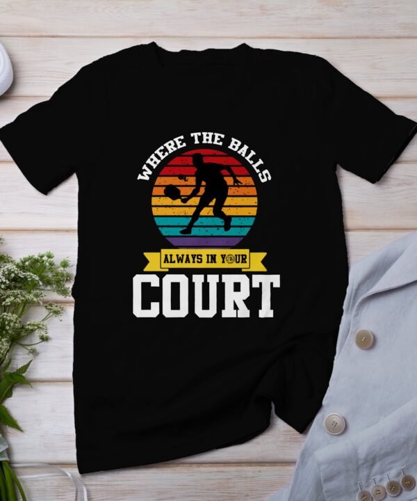Pickleball Spieler T-Shirt, Geschenk für Sportliebhaber, Ironisches Pickleballschläger Motiv Fan Tee, Lustiges Outdoor-Aktivität Team Shirt
