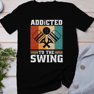 Herren und Damen Pickleball T-Shirt, Geschenk für Sportliebhaber-Aktivität, Pickleballschläger Motiv Fan Tee, Lustiges Outdoor Team Shirt