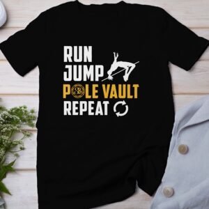Lustiges Pole Vault Shirt, Laufsport Geschenk, Leichtathletik TShirt, Springen Hemd, Humorvolle Trainingskleidung, Sport TShirt