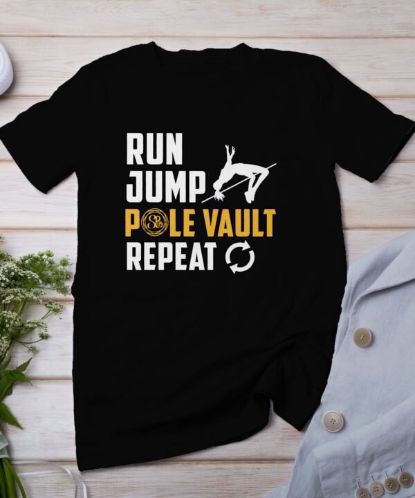 Lustiges Pole Vault Shirt, Laufsport Geschenk, Leichtathletik TShirt, Springen Hemd, Humorvolle Trainingskleidung, Sport TShirt