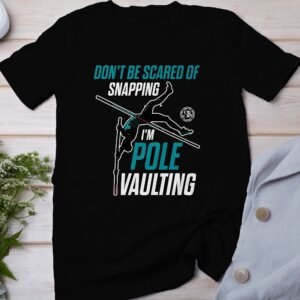 Lustiger Pole Vaulting TShirt, Geschenke für Stabhochsprungliebhaber, Sportliche Bekleidung für Pole Vault Enthusiasten, Pole Vaulting Humor