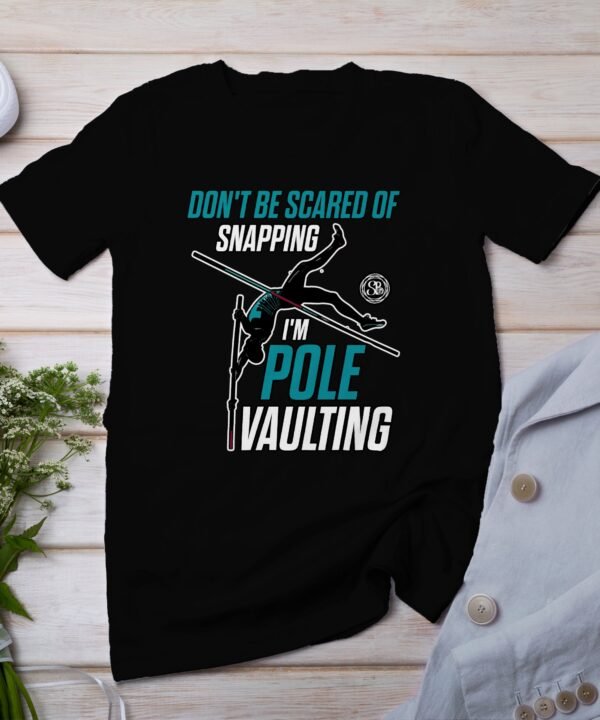 Lustiger Pole Vaulting TShirt, Geschenke für Stabhochsprungliebhaber, Sportliche Bekleidung für Pole Vault Enthusiasten, Pole Vaulting Humor