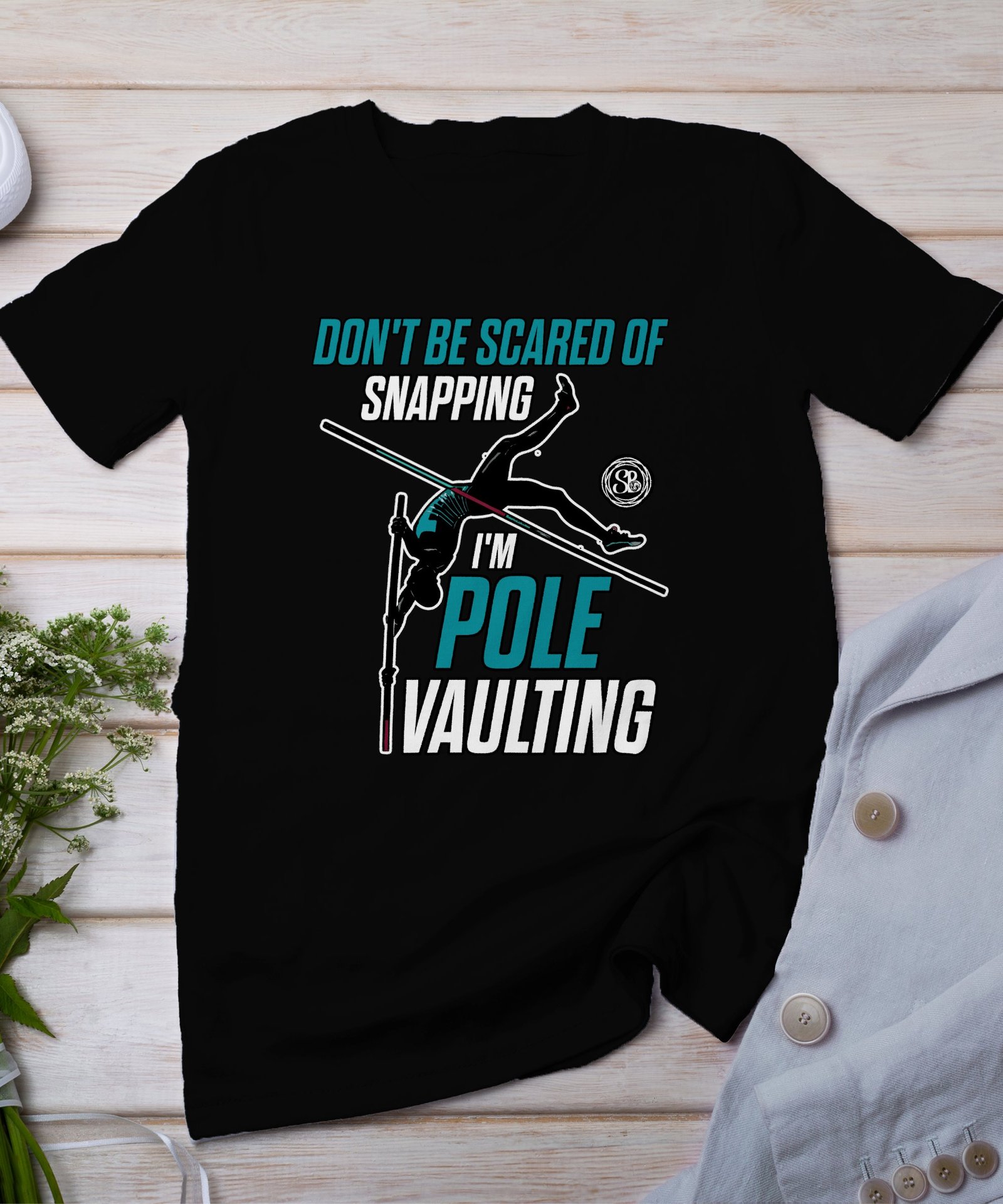 Lustiger Pole Vaulting TShirt, Geschenke für Stabhochsprungliebhaber, Sportliche Bekleidung für Pole Vault Enthusiasten, Pole Vaulting Humor