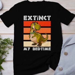 Ausgestorbene Schlafenszeit T-Shirt Dino-Shirt Werdende Eltern Cartoon Dino Familienzuwachs Mode Baby Bauch Ansatz Shirt Babyshowerparty