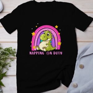 Schläfchen Im Dienst Pregasaurus T-Shirt Werdende Eltern Mama Dino Schlaf Shirt Schwangerschaft Gemütliches Babybauch Outfit Mutter Shirt