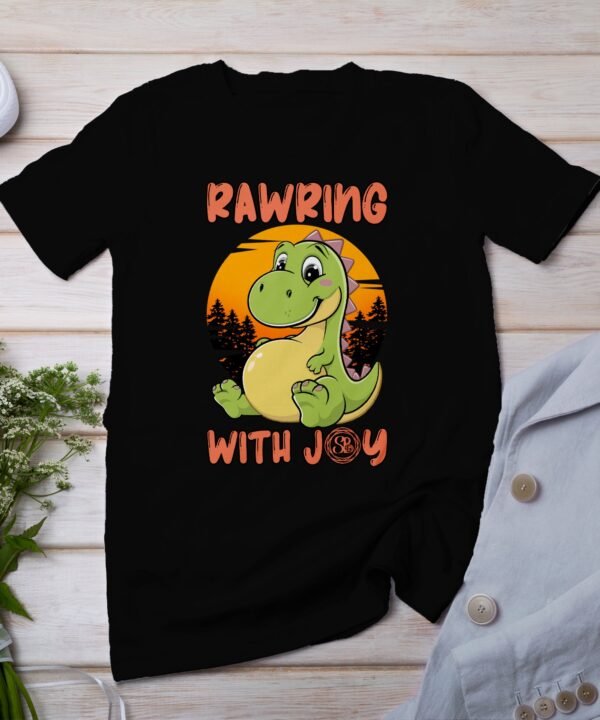 Umstandsmode T-Shirt Pregasaurus Werdende Eltern Baby Im Bauch Dino Motiv Schwangerschaftsoutfit Mama in Erwartung Schwangerschaft Shirt