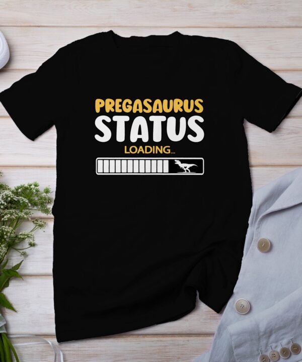Schwangere T-Rex T-Shirts Lustiges Schwangerschafts TShirt Baby T-Rex Lade Status Shirt Niedliches Dinosaurier Shirt Werdende Mutter Shirt
