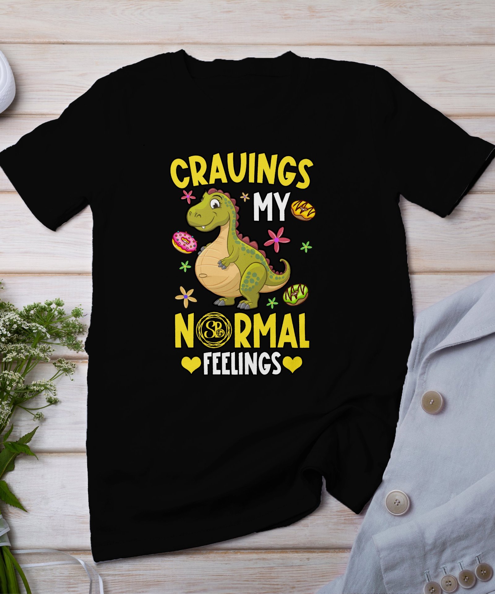 Dino T-Shirt Schwangerschaftsvorbereitung Shirt Baby Ankündigung Dinosaurier Shirt Pregasaurus Babybauch T-Shirt Mutterglück Vorfreude