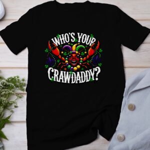 Louisiana Krabben Kostüm Konzert Party T-Shirt Crawdaddy Mardi Gras Mode Rote Festival Irland Krabbe Glücksbringer