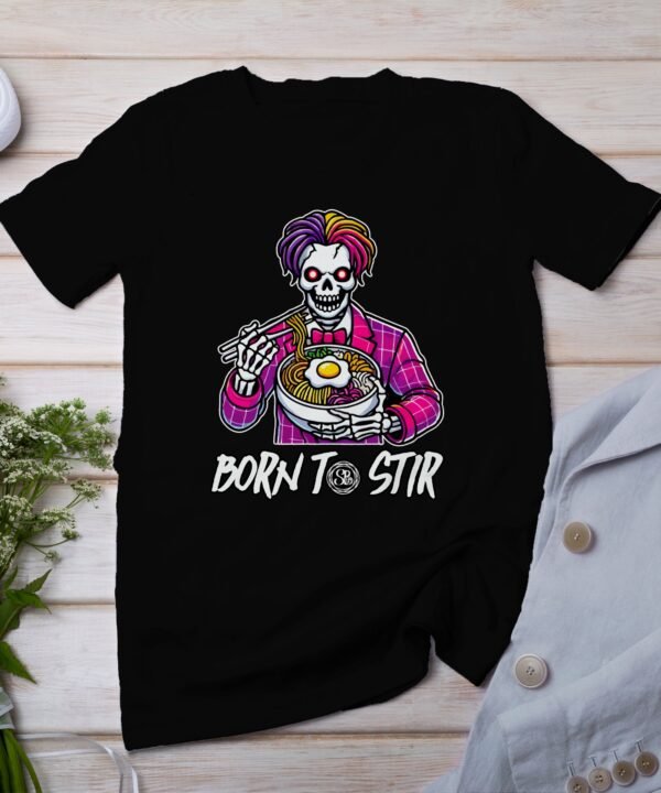 Anime Bibimbap Halloween T-Shirt, Koreanisches Essen Tee, Magisches Kostüm, Ramen MRE Zutaten Shirt, Wahnsinn Bowl Top, Gimbap Party