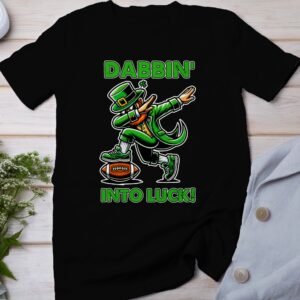 Dabbin' into Luck T-Shirt, St. Patrick's Day Shirt, Irish Leprechaun Shirt, Funny Irish Shirt, Lucky T-Shirt, Holiday Tee