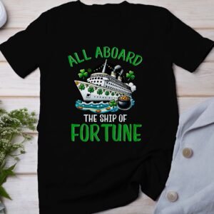 St. Patricks Day T-Shirt, Kreuzfahrt Urlaub Shirt, Schiff des Glücks Design, Lustiges St. Patricks Day Shirt, Geschenk für Reisende